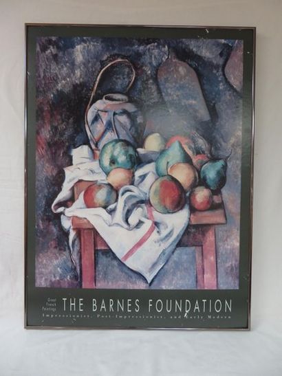 null Affiche encadrée "Barnes Fondation" 82 x 60 cm