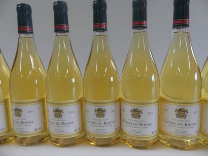 null 12 bouteilles de Côtes du Rhône Blanc Louis D'Armont 2013