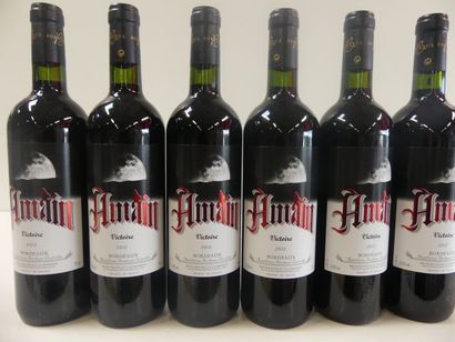 null 6 bouteilles de Bordeaux Rouge Amain Victoire 2012