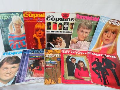 null Lot de revues des années 1960 (Salut les Copains, Mademoiselle Age Tendre).