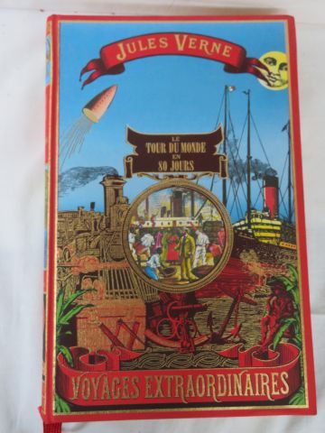 null JULES VERNE "Le Tour du monde en 80 jours",Famot, 1987.