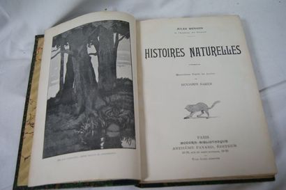 null Jules RENARD" histoires naturelles" illustrations d'après les dessins de Benjamin...