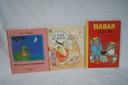 null Lot de trois livres pour enfants comprenant Petit-Bond est amoureux ( ed. pastel...