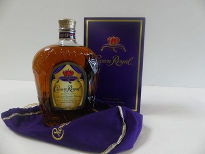 null Coffret Whisky 100 cl Royal Crown Royal Fine de Luxe du Canada 40 % vol