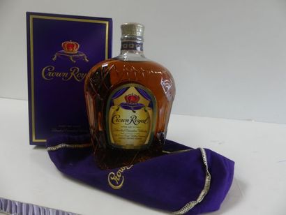 null Coffret Whisky 100 cl Royal Crown Royal Fine de Luxe du Canada 40 % vol