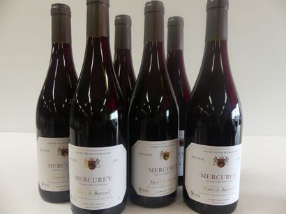 null 6 bouteilles de Mercurey Rouge Henri de Bareuil Récolte 2015