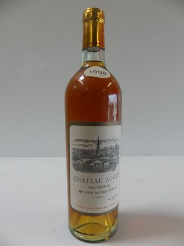 null Bouteille Sauternes, Château Augey, Reconditionné 1955, Récoltant