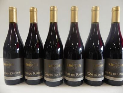 null 6 bouteilles Côtes du Rhône La Baronne de Bry 2016