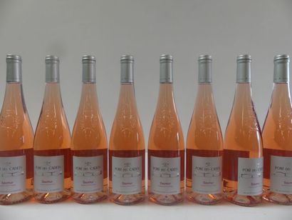 null 8 bouteilles de Saumur Rosé Le Pont des Cadets 2017