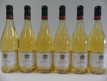 null 6 bouteilles de Visan, Côtes du Rhône Villages, Louis d'Armont, 2014