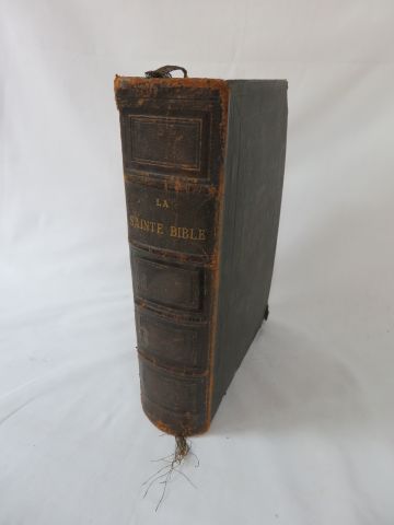 null "La Sainte Bible" Paris, Agence de la société biblique protestante, 1908.