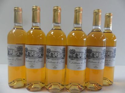 null 6 bouteilles de Château Le Gris 2017 Loupiac Récoltant