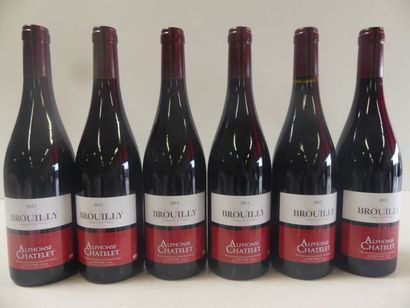 null 6 bouteilles de Brouilly 2015 Alphonse Châtelet 
6 Brouilly 2015 Alphonse C...