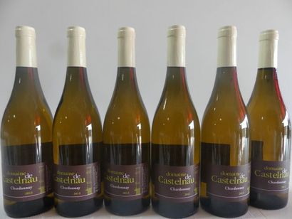 null 6 bouteilles de Domaine de Castelnau 2012 Chardonnay Domaine Christophe Mur...
