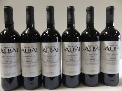 null 6 bouteilles de Rioja 2017 Castillo de Albai Tempranillo Pajos del Rey