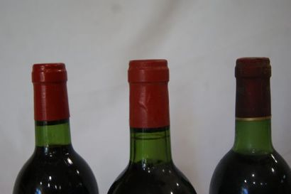 null 3 bouteilles de Saint Emilion Grand Cru, Château de Ferrand, 1979. (LB, ela,...