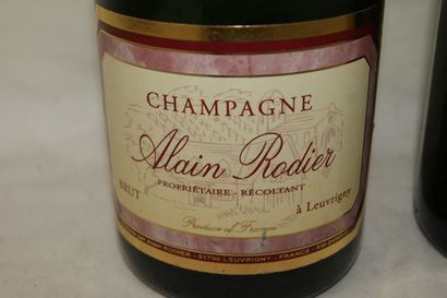 null Lot de 3 bouteilles de champagne : Montaudon, Marc Renan, Alain Roddier