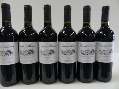 null 6 bouteilles de Cuvée Alienor 2014 Bordeaux supérieur Récoltant