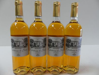 null 4 bouteilles de Loupiac Liquoreux, Château Le Gris, Exploitation familiale de...