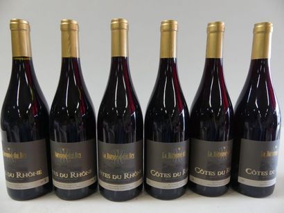 null 6 bouteilles de Côtes du Rhône 2016 La Baronne de Bry