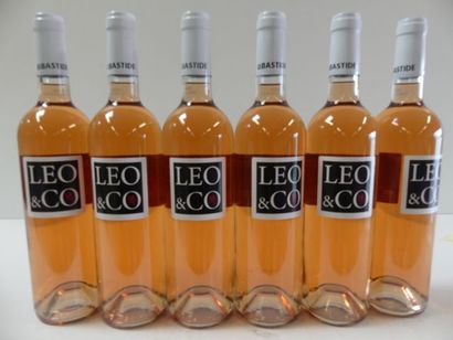 null 6 bouteilles de Rosé 2015 Le Comté de Tolosan Léo Co La Bastide