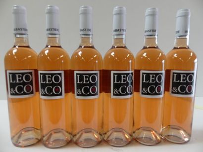 null 6 bouteilles de Rosé 2015 Le Comté de Tolosan Léo Co La Bastide