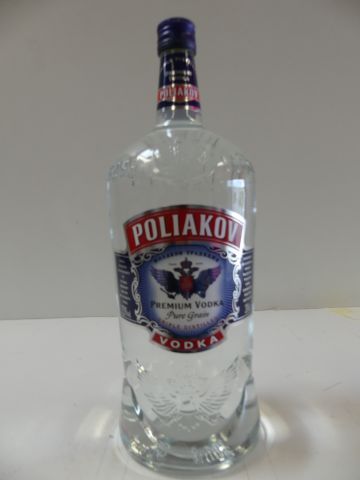 null Vodka (200 cl) Premium Vodka Triple distillation Pur Grain Poliakov 37,5 % ...