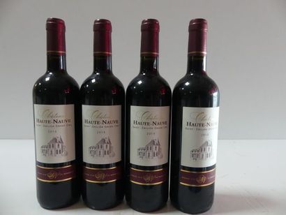 null 3 bouteilles de Saint Emilion Grand Cru, Château Haute Nauve, 2014