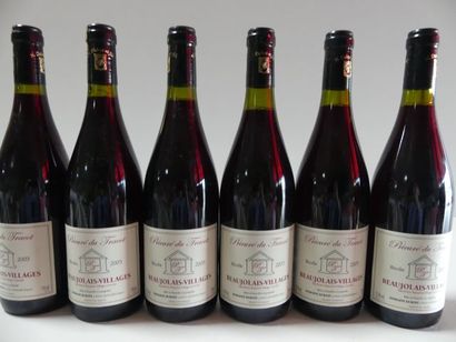 null 6 bouteilles de Domaine du Tracot 2005 Domaine Dubost Beaujolais Villages R...