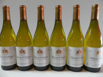 null 6 bouteilles de Macon blanc 2012 Romuald Valot