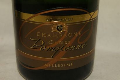 null Lot de deux bouteilles de champagne : Deutz et Payelle "Cuvée du Pomponne" ...