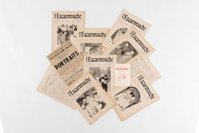 G. DARIEN (XIX-XX) L'escarmouche. Journal hebdomadaire illustré par Toulouse-Lautrec,...