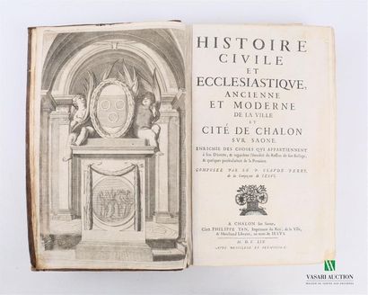 null [CHALON SUR SAONE]
PERRY Claude - Histoire civile et ecclésiastique ancienne...
