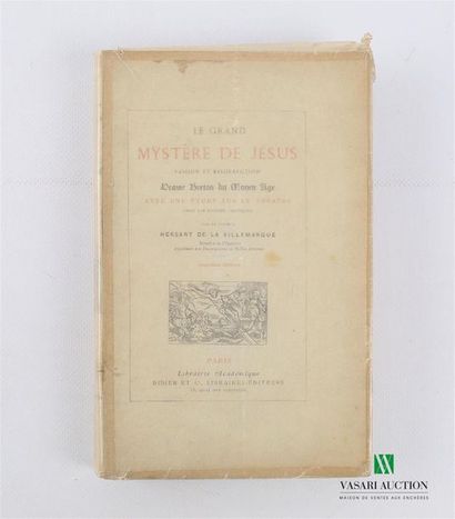null DE LA VILLEMARQUE - Le grand mystère de Jésus - Paris Librairie Académique Didier...