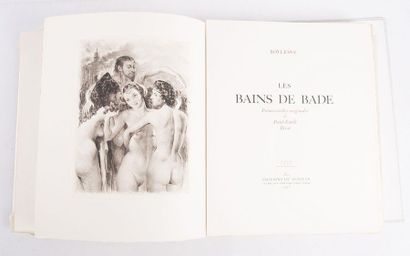 null BOYLESVE - Les bains de Bade - Paris Éditions du Baniyan 1958 - un volume grand...