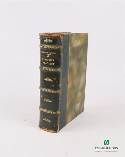 null GAUTIER Théophile - Le capitaine Fracasse - Paris Charpentier 1866 - un volume...