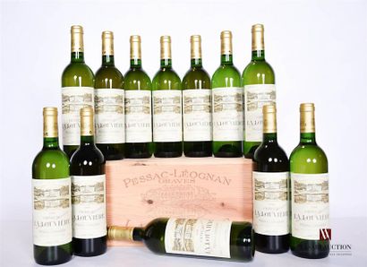 null 12 bouteilles	CHÂTEAU LA LOUVIÈRE	Graves blanc	1999
	Et. impeccables. N : mi...
