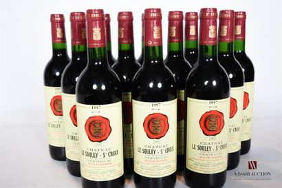 null 12 bouteilles	CHÂTEAU LE SOULEY Ste CROIX	Haut Médoc CB	1997
	Présentation et...