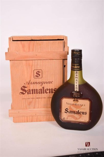 null 1 Bouteille	Vieille Relique BAS ARMAGNAC mise Samalens Hors d'Age		
	70 cl -...