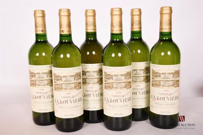 null 6 Bouteilles	Château LA LOUVIÈRE	Graves blanc	1999
	Présentation, niveau et...