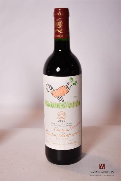 null 1 Bouteille	Château MOUTON ROTHSCHILD	Pauillac 1er GCC	1999
	Et. de Savignac,...