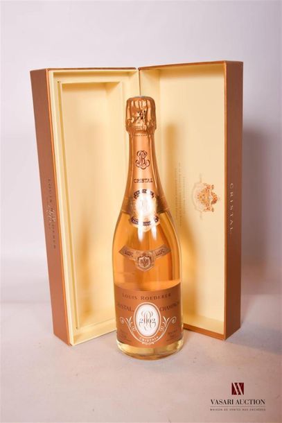 null 1 Bouteille 	Champagne CRISTAL ROEDERER Brut		2002
	Présentation et niveau,...