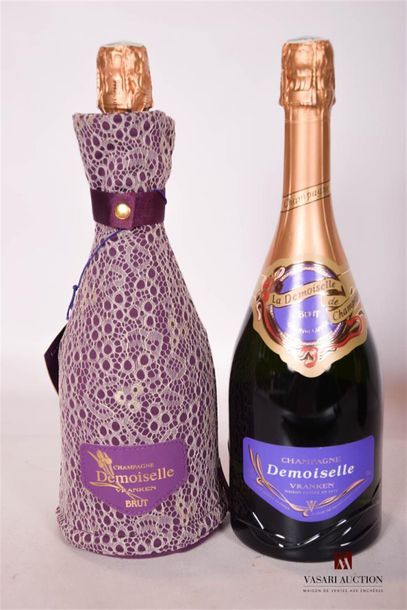 null 2 Bouteilles	Champagne Demoiselle VRANKEN Brut Grande Cuvée 		NM
	Belle présentation...