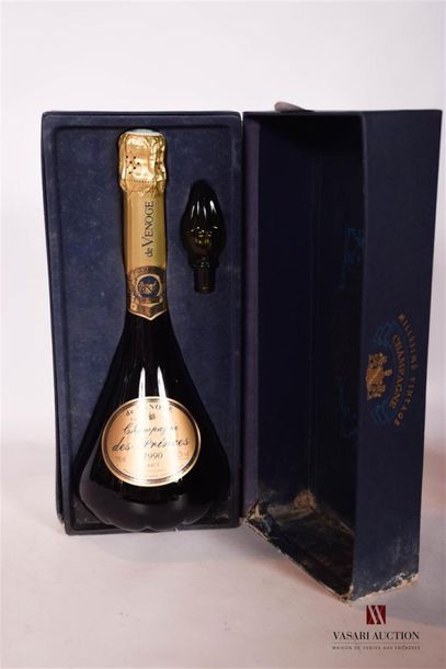 null 1 Bouteille	Champagne de VENOGE Brut " Champagne des Princes"		1990
	Et. impeccable....
