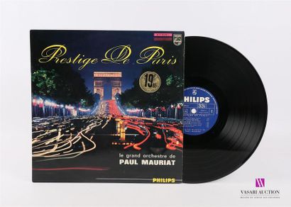 null LE GRAND ORCHESTRE DE PAUL MAURIAT - Prestige de Paris 
1 Disque 33T sous chemise...