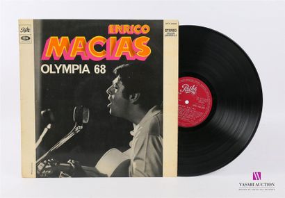 null ENRICO MACIAS - Olympia 68
1 Disque 33T sous chemise cartonnée
Label : PATHE...