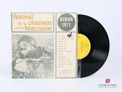 null FESTIVAL DE LA CHANSON BEARNAISE - Siros 1971
1 Disque 33T sous pochette cartonnée
Label...