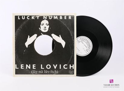 null LENE LOVITCH - Lucky Number 
1 Disque 45T géant sous pochette cartonnée
Label...