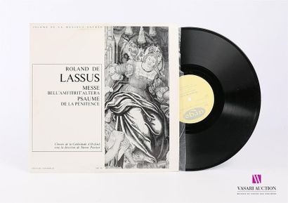 null ROLAND DE LASSUS - Messe Bell'Amfitrit'altera Psaume de la Pénitence
1 Disque...