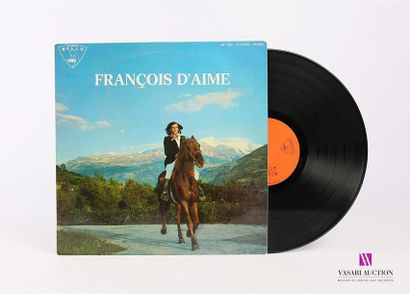 null FRANCOIS D'AIME - Chante la montagne
1 Disque 33T sous pochette cartonnée
Label...